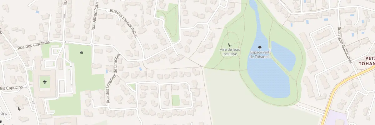 Plan du 22 Rue Montesquieu à Vannes