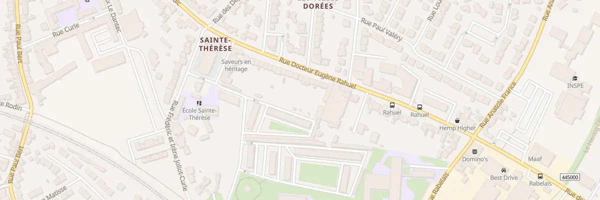 Plan du 30 Rue du Docteur Rahuel à Saint-Brieuc