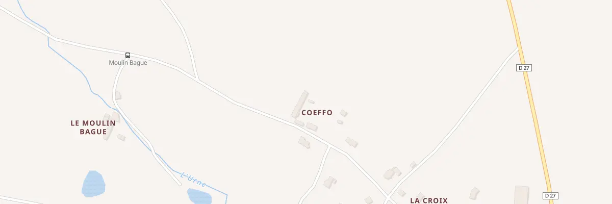 Plan du 26 Coëffo à Saint-Carreuc