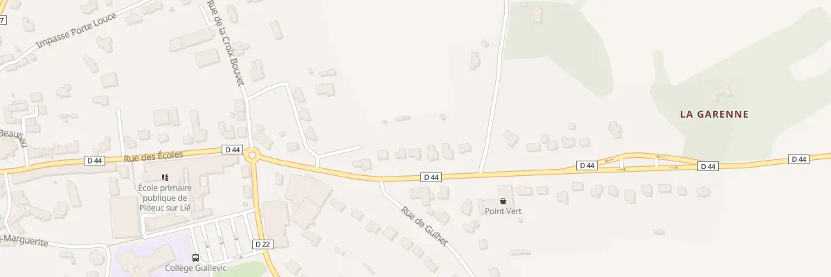 Plan du 35 Rue des Ecoles à Plœuc-L’Hermitage