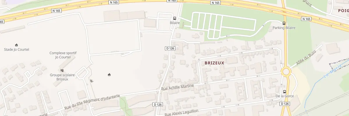 Plan du 24 Rue de Strasbourg à Vannes
