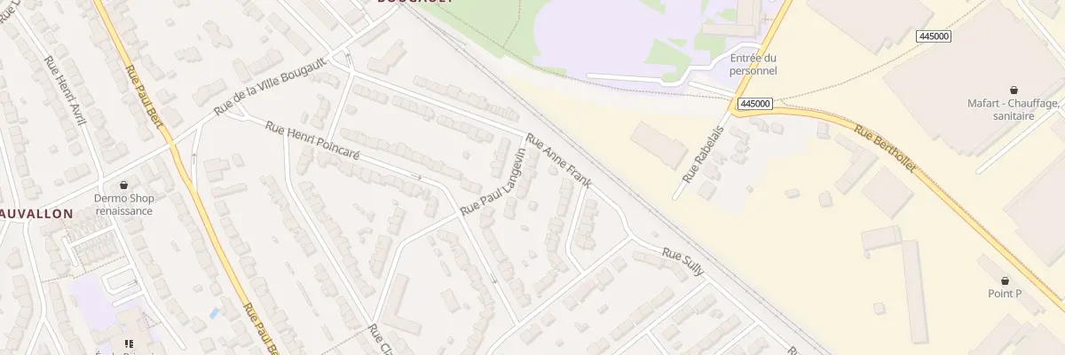 Plan du 5 Rue Paul Langevin à Saint-Brieuc