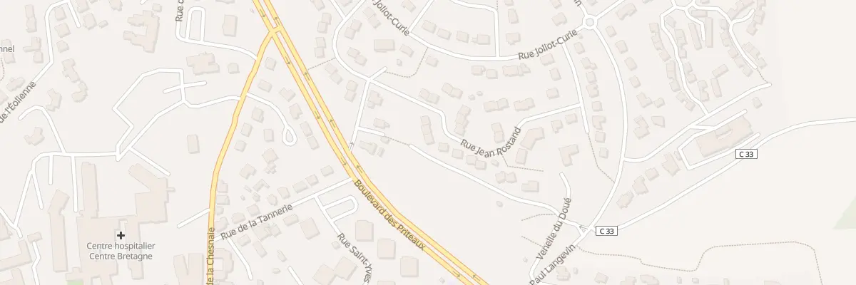 Plan du 39 Rue Jean Rostand à Loudéac