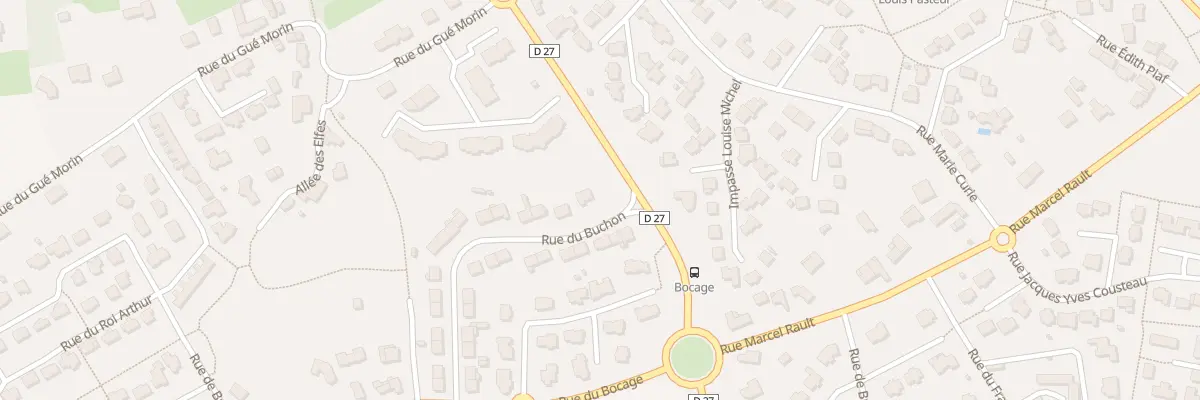 Plan du 2 Rue du Buchon à Trégueux