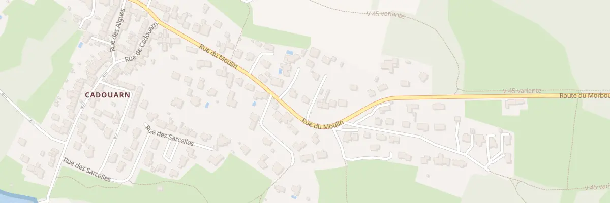 Plan du 18B Rue du Moulin à Séné