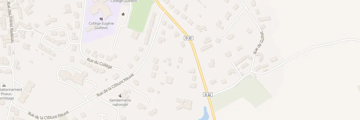 Plan du 18 Rue du Pont Goury à Plœuc-L’Hermitage