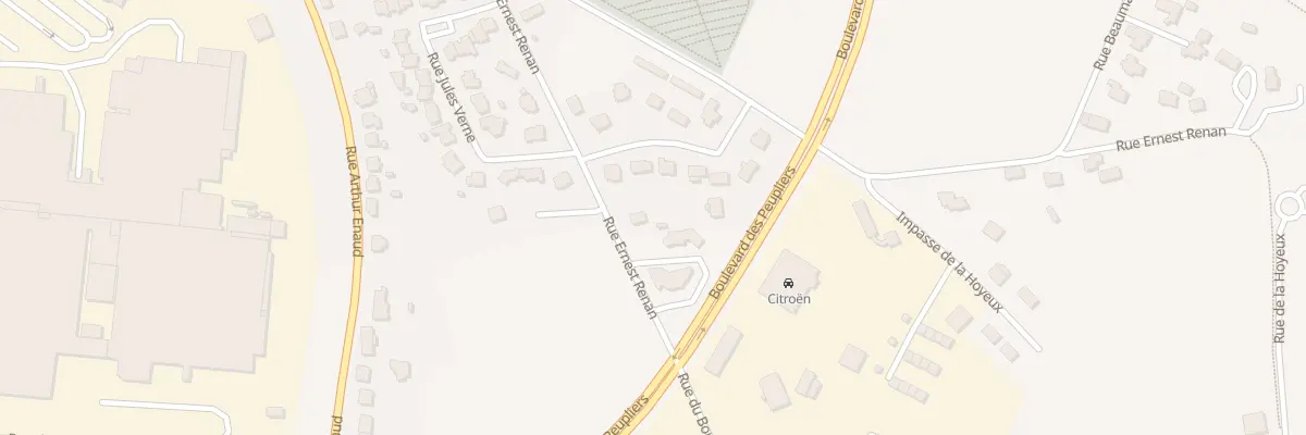 Plan du 9 Rue du Bourgeon à Loudéac