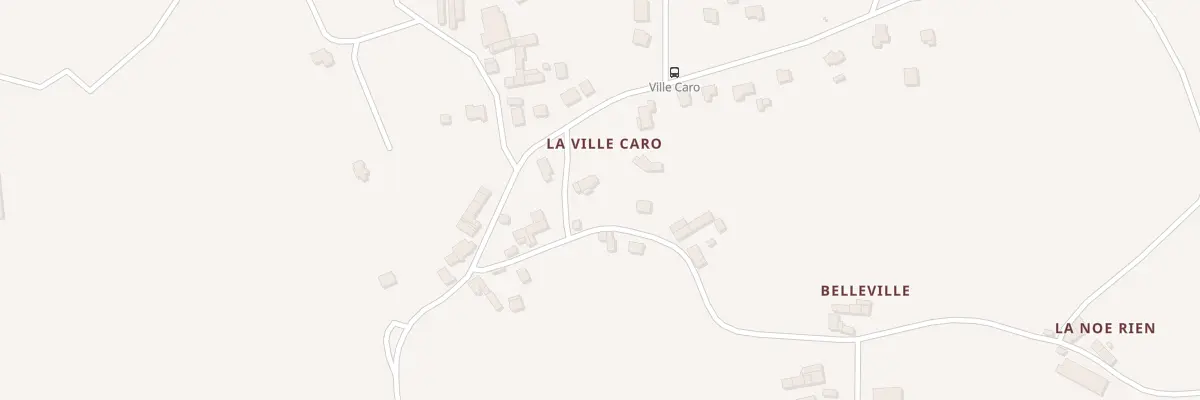 Plan du 112 La Ville Caro à Saint-Carreuc