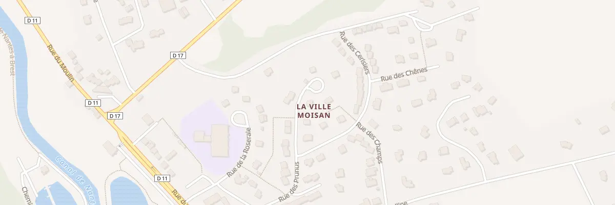 Plan du 5186F Rue des Prunus à Rohan