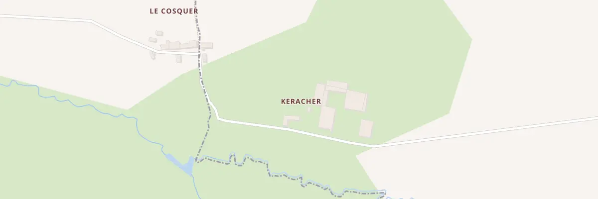 Plan du 5060 Keracher à Plaudren