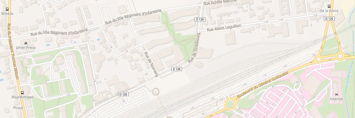 Plan du 29 Rue de Strasbourg à Vannes