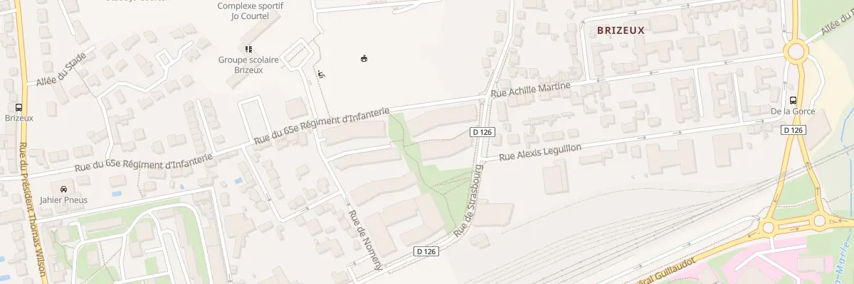 Plan du 46 Rue du 65e Ri à Vannes