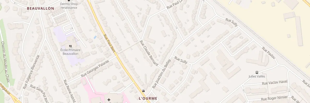 Plan du 37 Rue Claude Bernard à Saint-Brieuc