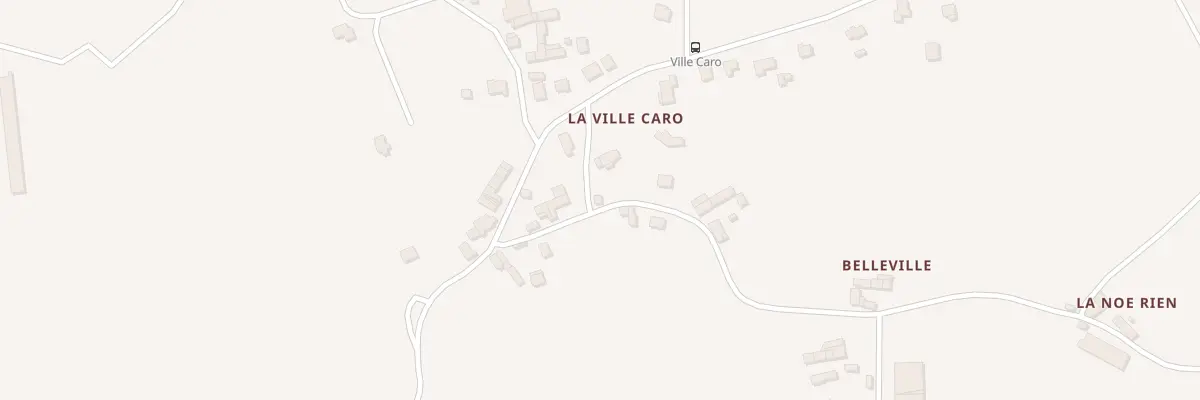 Plan du 5292 La Ville Caro à Saint-Carreuc