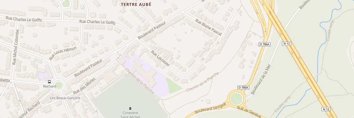 Plan du 19 Rue Lavoisier à Saint-Brieuc