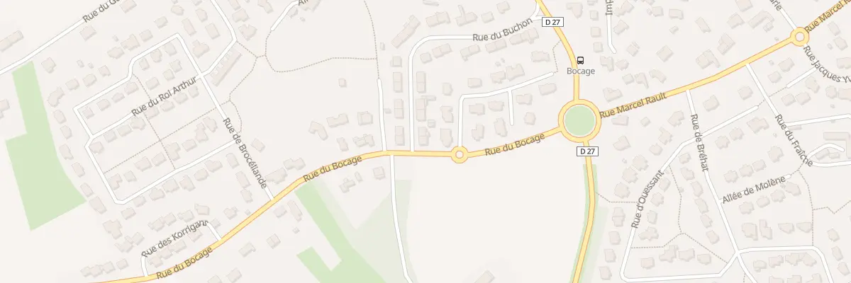 Plan du 33A Rue du Buchon à Trégueux