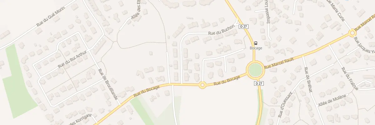 Plan du 27 Rue du Buchon à Trégueux