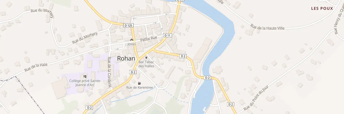 Plan du 13 Rue Notre Dame à Rohan
