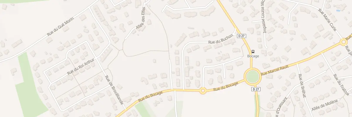Plan du 24 Rue du Buchon à Trégueux