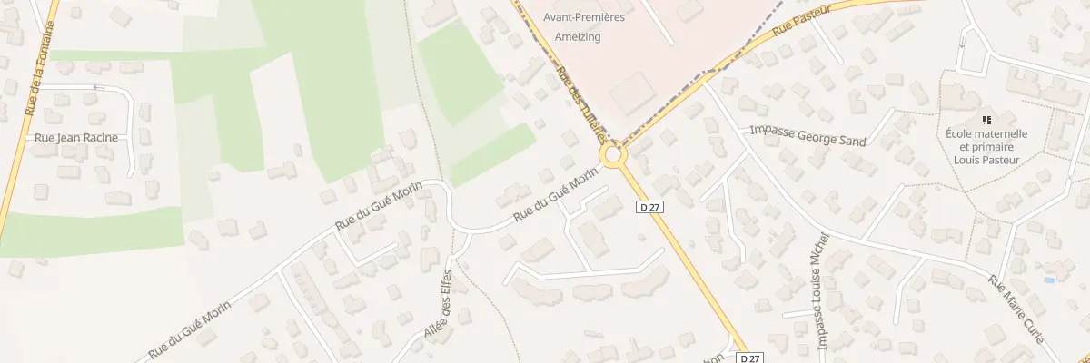Plan du 6 Rue du Gué Morin à Trégueux