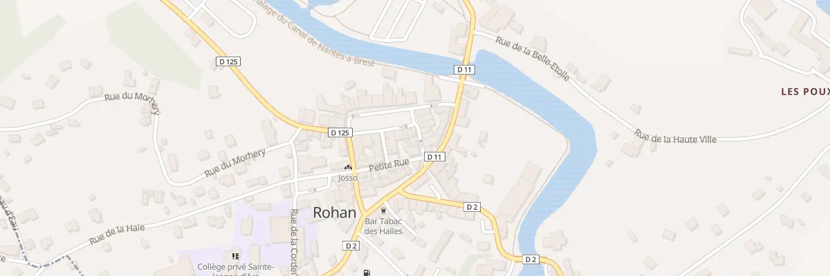 Plan du 5 Pl de la Mairie à Rohan
