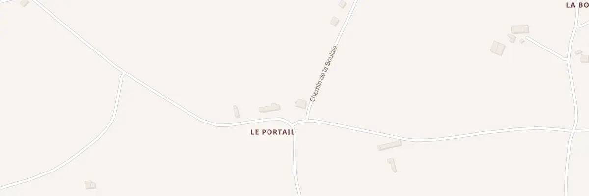 Plan du 10 Le Portail à La Motte