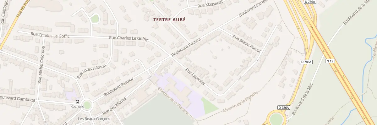Plan du 5 Rue Lavoisier à Saint-Brieuc