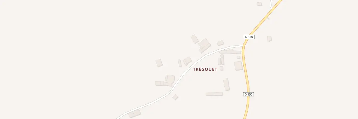 Plan du 5120 Tregouet à Saint-Allouestre
