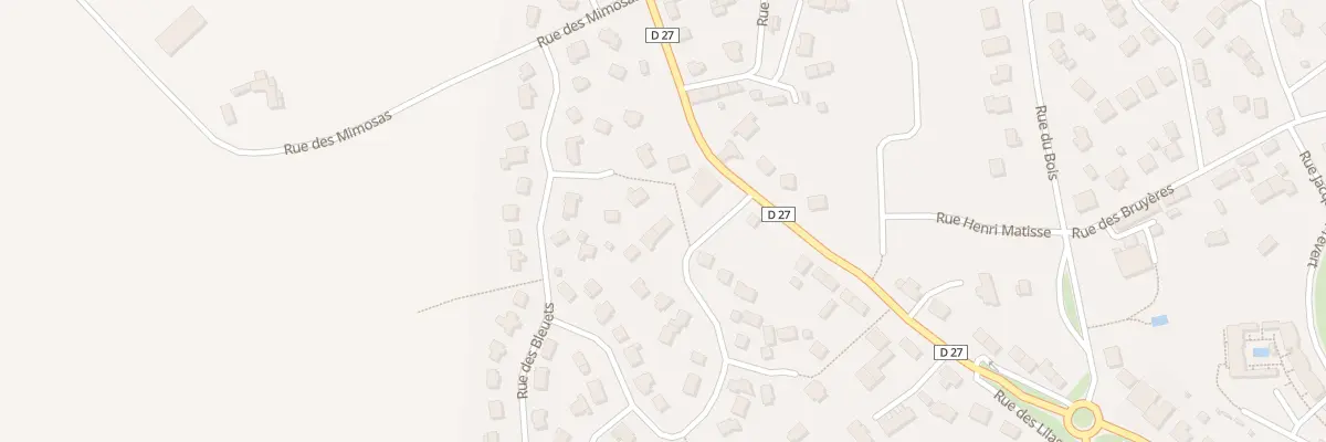 Plan du 1 Rue des Fuchsias à Plédran