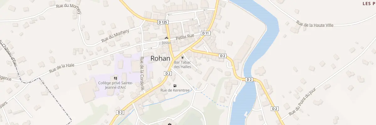 Plan du 4 Rue des Douves à Rohan
