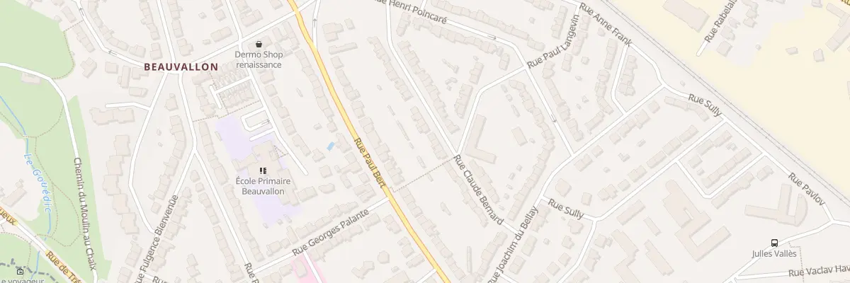 Plan du 34 Rue Claude Bernard à Saint-Brieuc