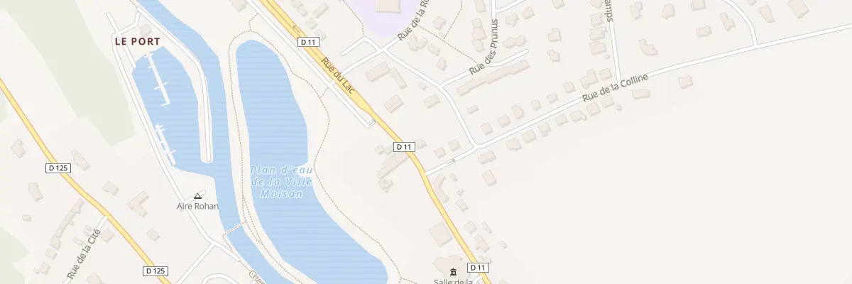 Plan du 2 Rue du Lac à Rohan