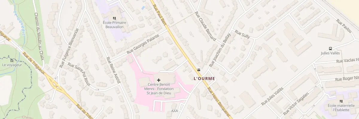 Plan du 186 Rue Paul Bert à Saint-Brieuc