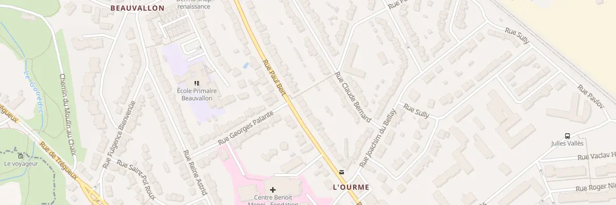 Plan du 155 Rue Paul Bert à Saint-Brieuc