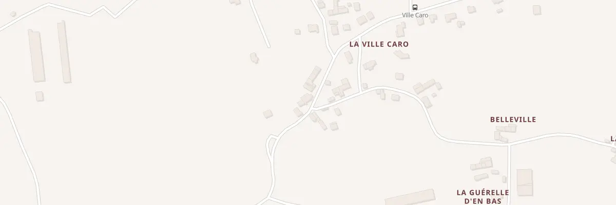 Plan du 54 La Ville Caro à Saint-Carreuc