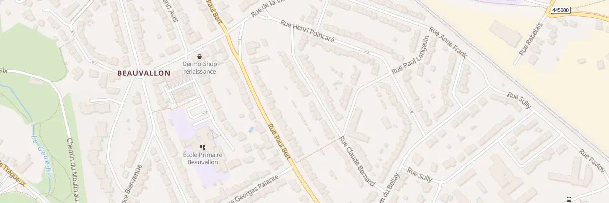 Plan du 24 Rue Claude Bernard à Saint-Brieuc