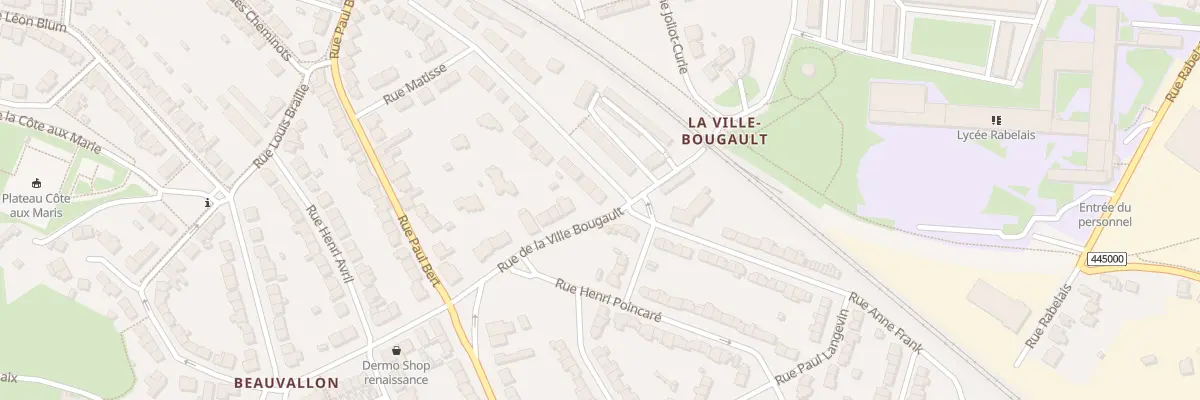 Plan du 34 Rue Gauguin à Saint-Brieuc