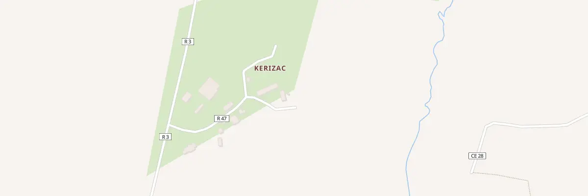 Plan du 7 Kerizac à Locqueltas