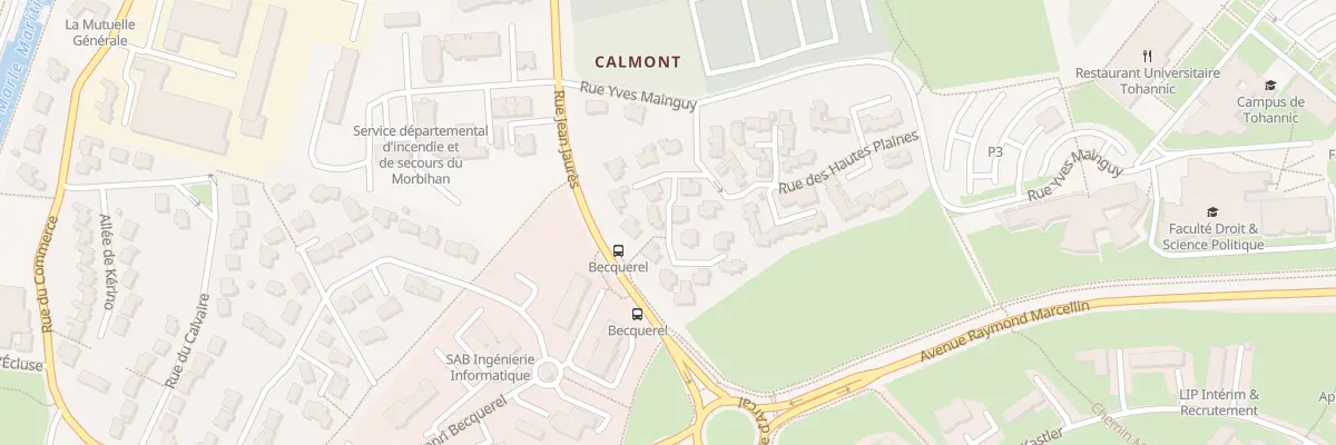 Plan du 7 All Guy Ropartz à Vannes