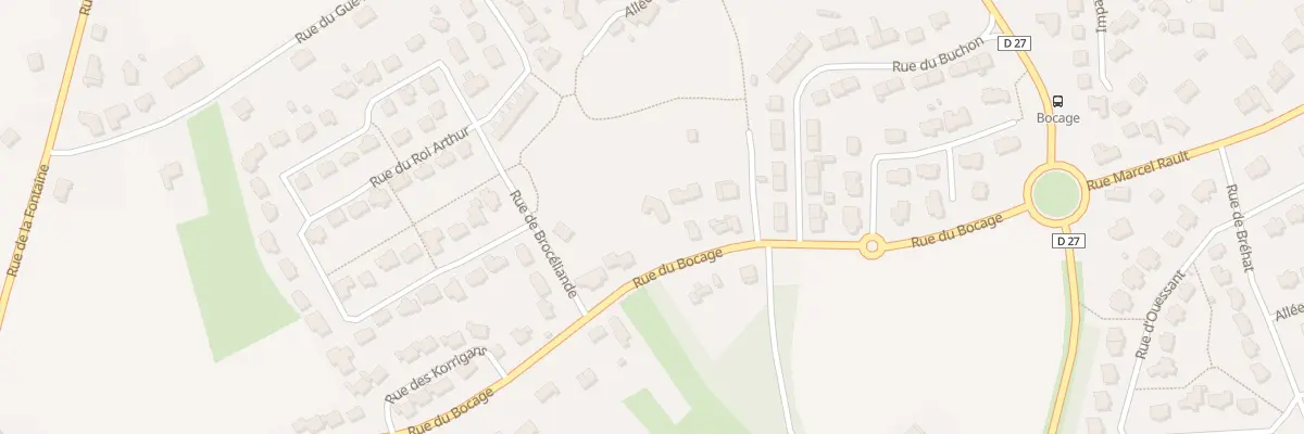 Plan du 30 Rue du Bocage à Trégueux