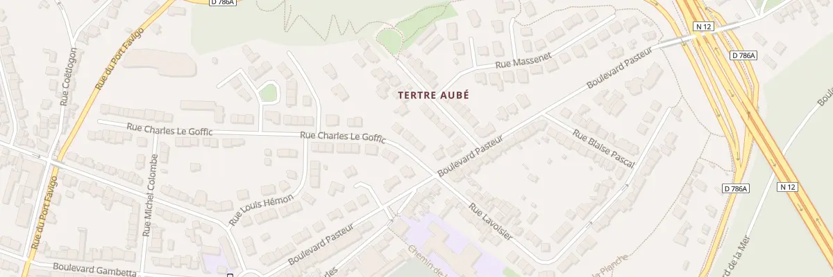 Plan du 63 Rue Charles le Goffic à Saint-Brieuc