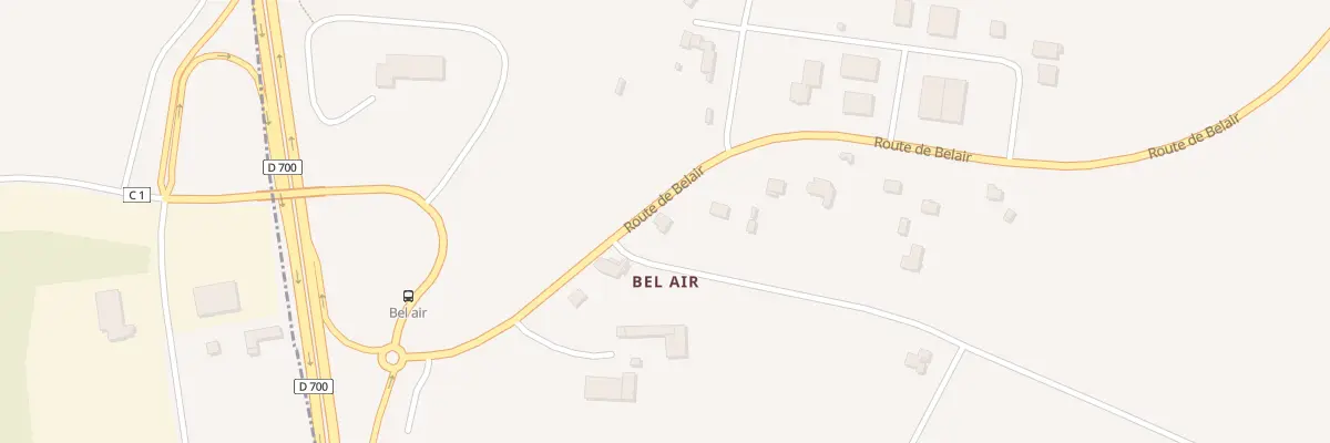 Plan du 11 Bel Air à La Motte