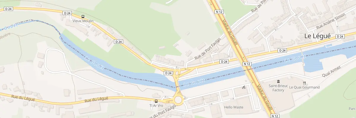 Plan du 6 Rue du Vieux Moulin à Plérin