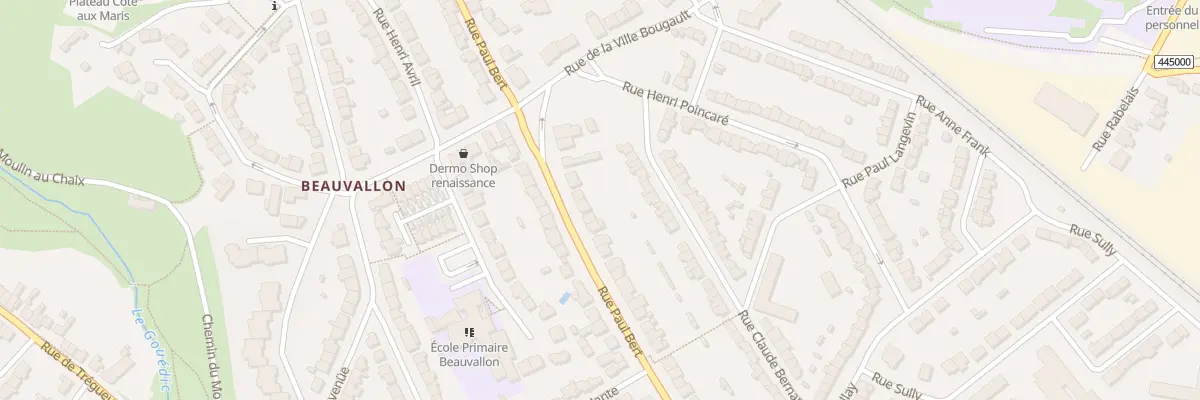 Plan du 127 Rue Paul Bert à Saint-Brieuc