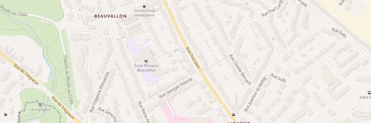 Plan du 168 Rue Paul Bert à Saint-Brieuc