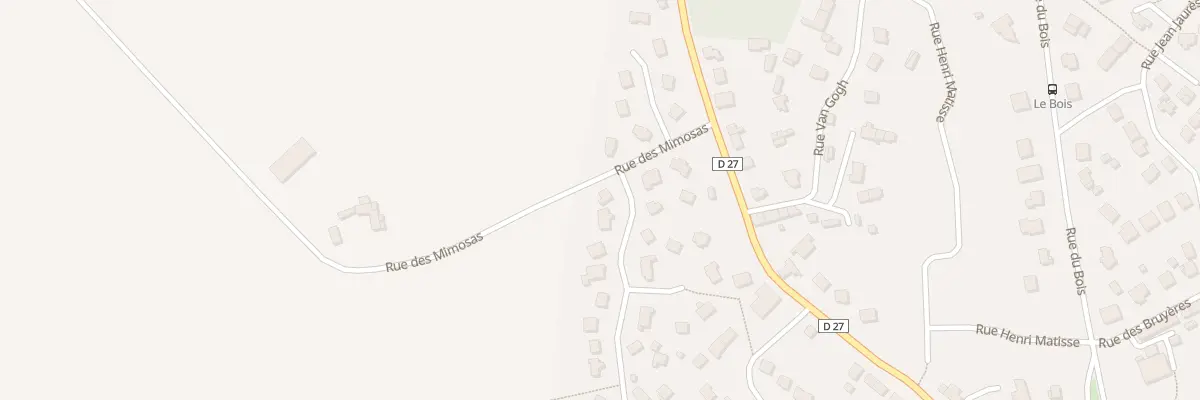 Plan du 1 Rue des Bleuets à Plédran