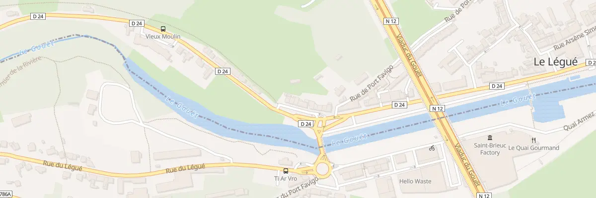 Plan du 14 Rue du Vieux Moulin à Plérin