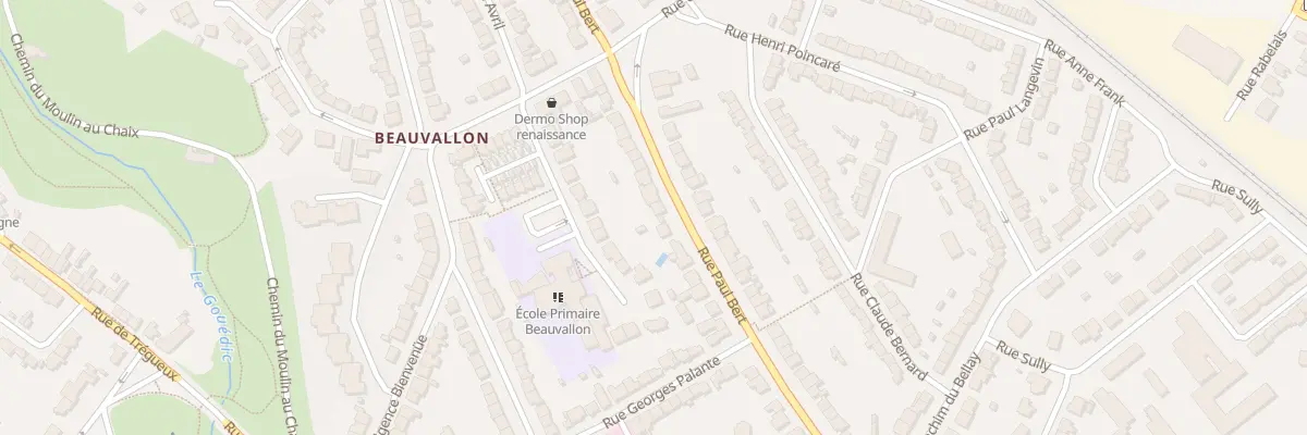 Plan du 156 Rue Paul Bert à Saint-Brieuc