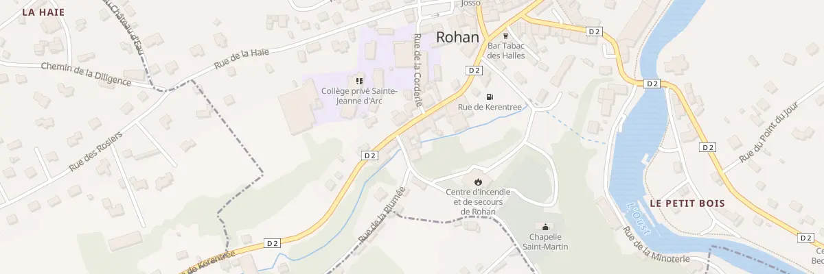 Plan du 5195 Kerentree à Rohan