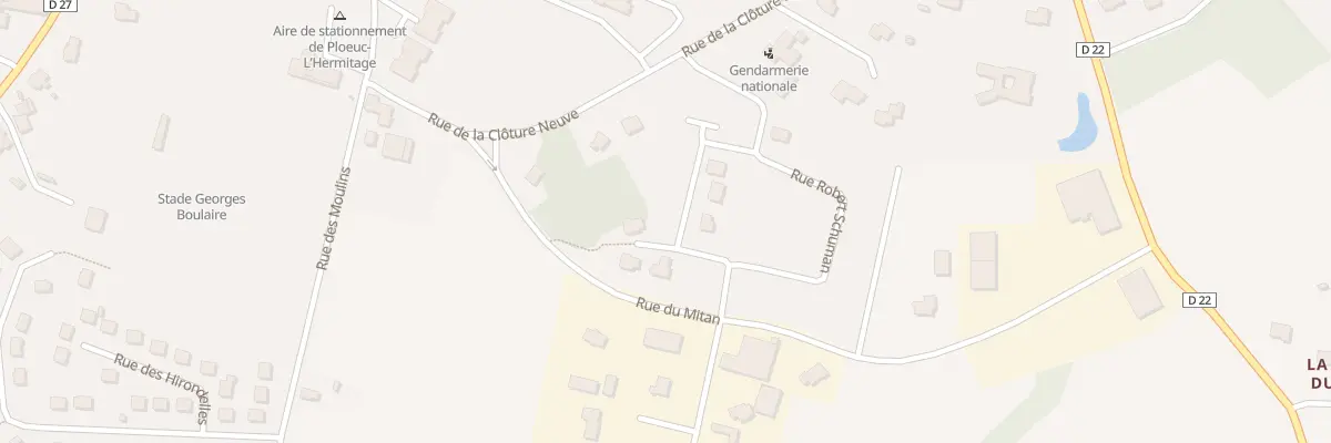 Plan du 8 Rue Jean Monnet à Plœuc-L’Hermitage